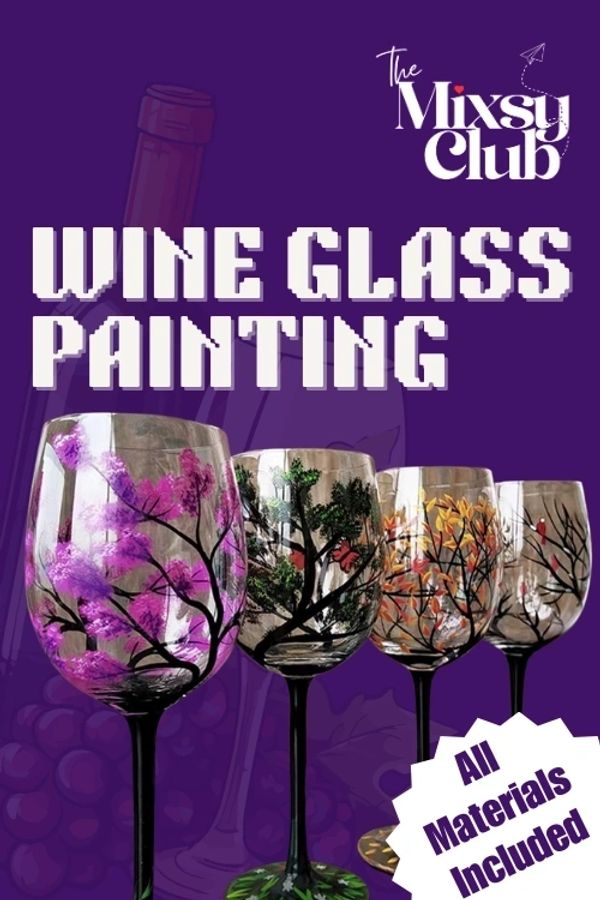 Wine Glass Painting